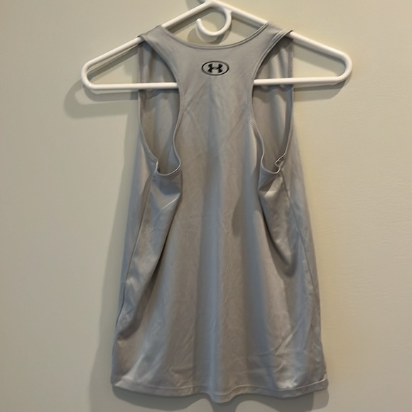 Under Armour - girl’s athletic tank top. Size youth large. Heat gear - Picture 7 of 10